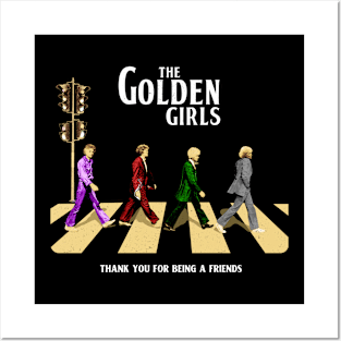 The Golden Girls Abbey Road Posters and Art